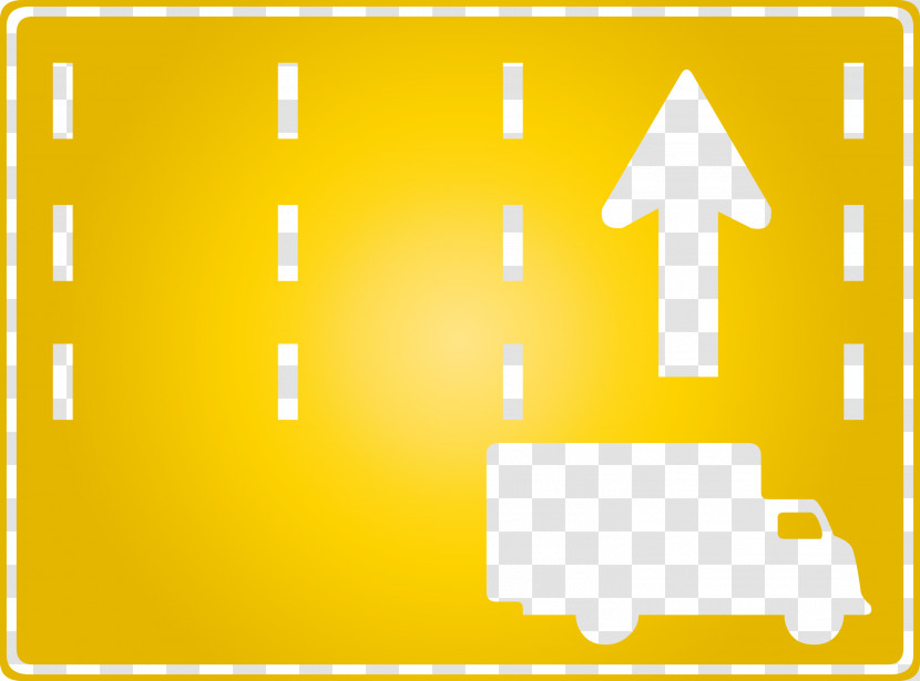 Roadway Sign Transparent PNG