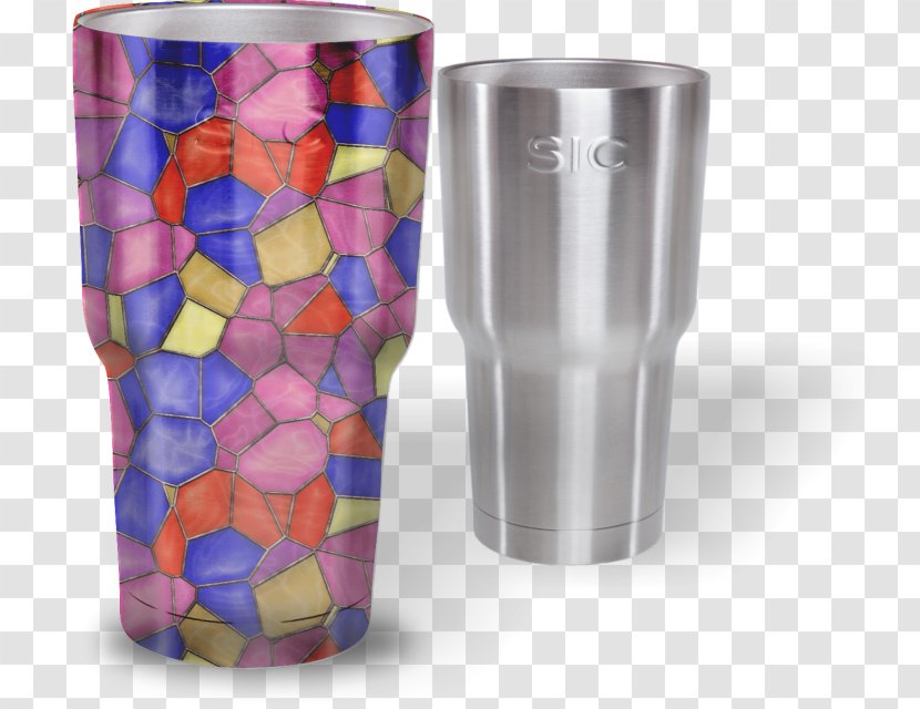 Hydrographics Film Stencil Printing - Vase - Watercolor Stain Transparent PNG