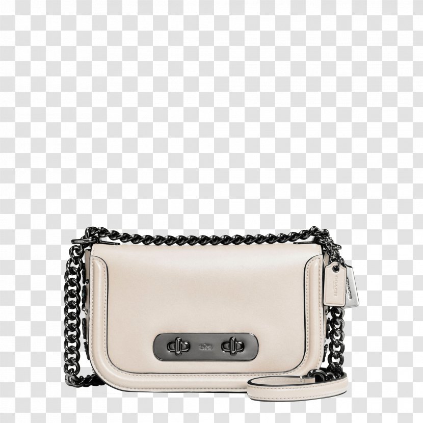Leather Handbag Tapestry Coach New York - Floral Design - Bag Transparent PNG