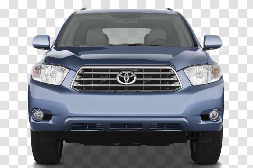 Mid-size Car 2009 Toyota Highlander Sport Utility Vehicle - Grille - Suv Cars Top View Transparent PNG