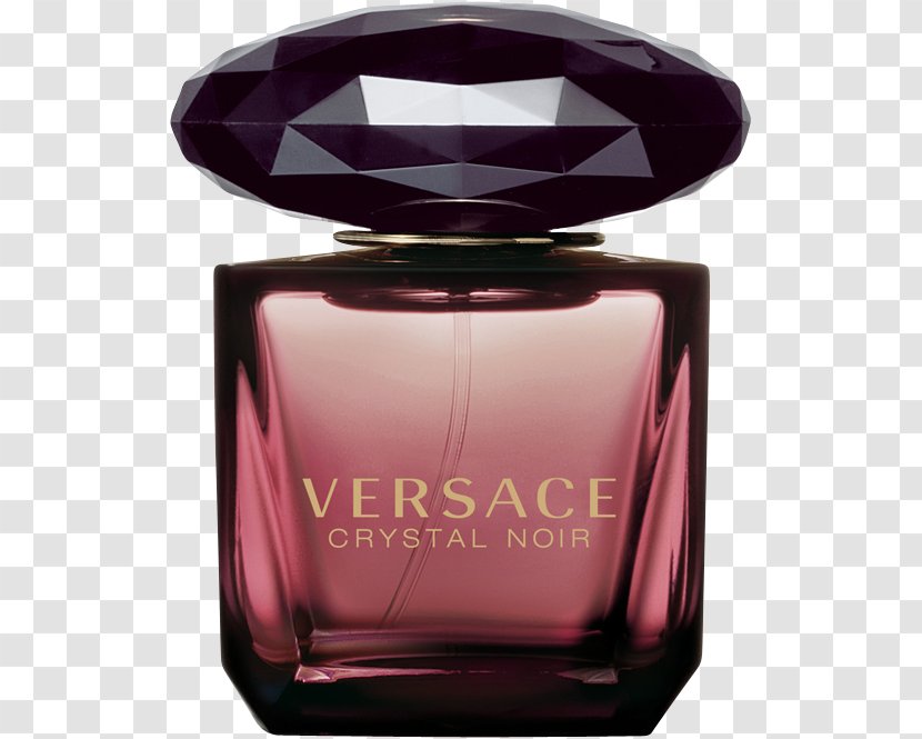 Perfume Crystal Noir Versace Eau De Toilette / EDT Mini 0.17 Oz - Parfumerie Transparent PNG