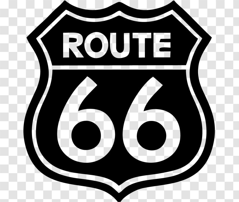 U.S. Route 66 Car Sticker Wall Decal Transparent PNG