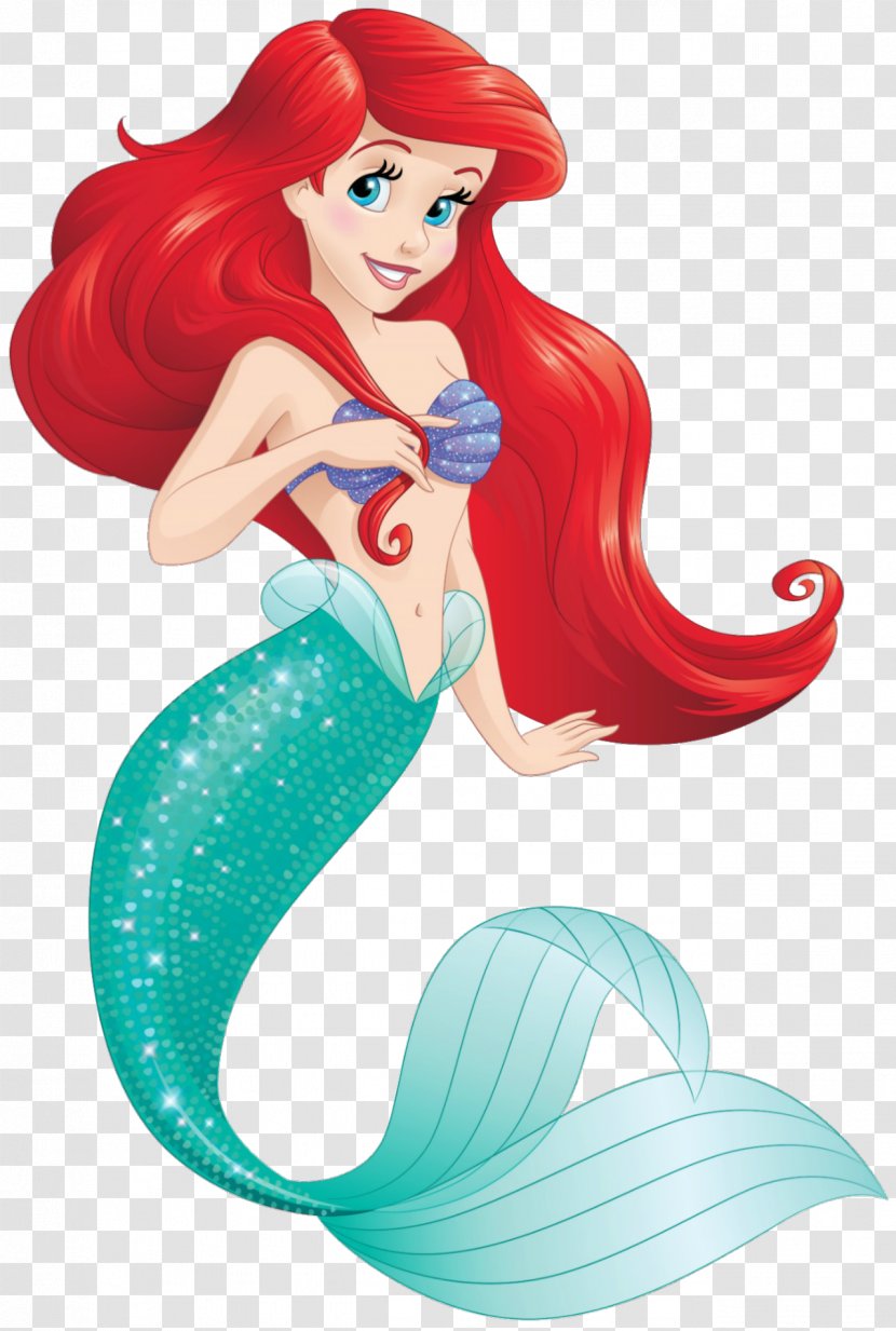 Ariel Flounder Belle The Little Mermaid Disney Princess - Cartoon - Transparent Images Transparent PNG
