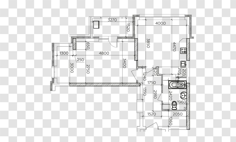 Floor Plan Technical Drawing Engineering - Design Transparent PNG