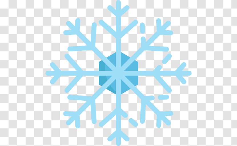 Snowflake Symbol Clip Art - Blue Transparent PNG