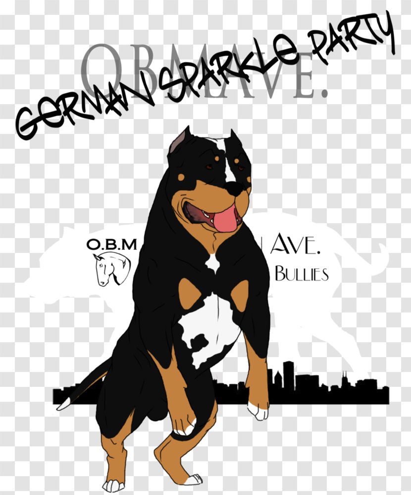 Dog Breed Logo Clip Art Silhouette - Chicago Transparent PNG