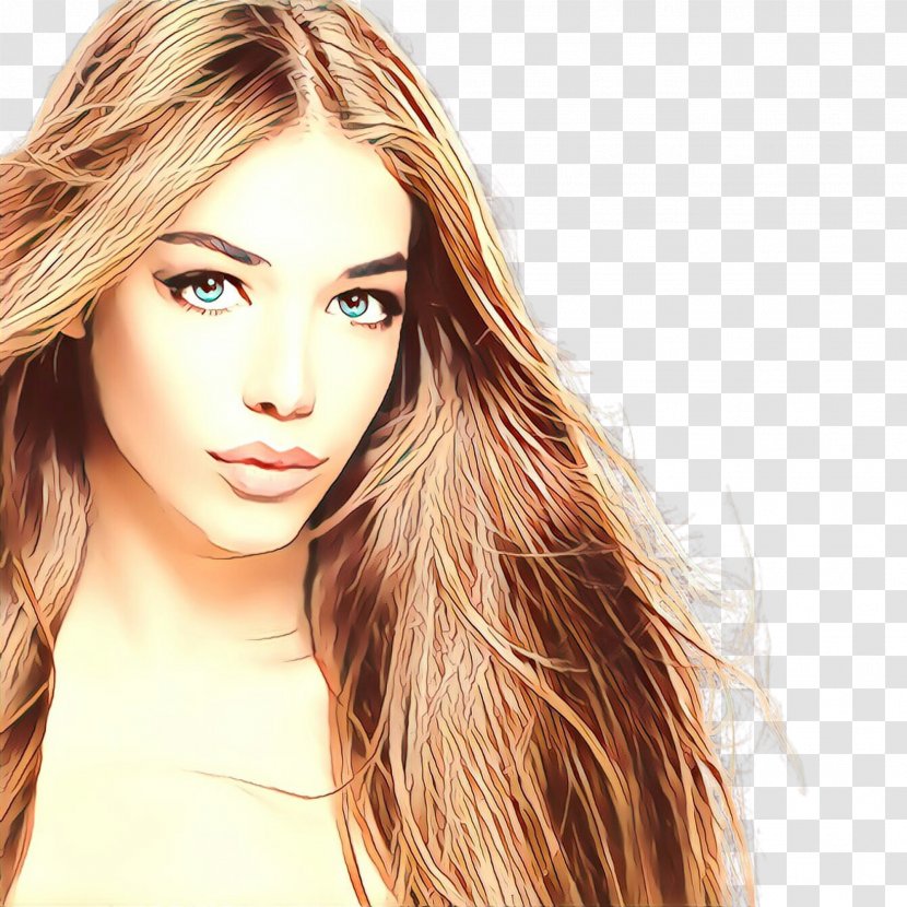 Hair Face Eyebrow Hairstyle Blond - Skin Chin Transparent PNG