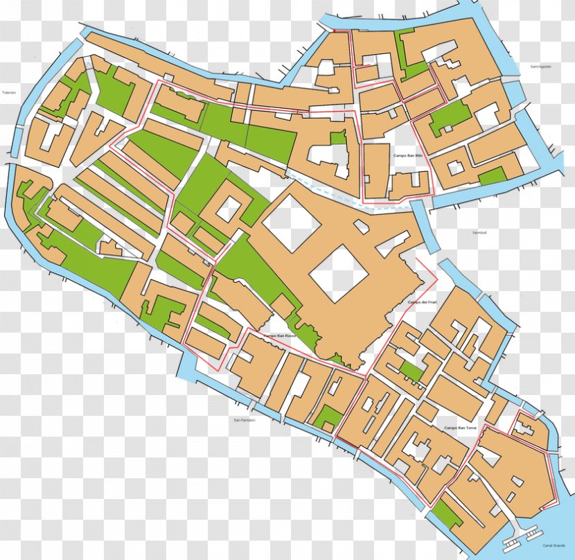 Suburb Land Lot Urban Design Map - Real Property - Fermata Transparent PNG