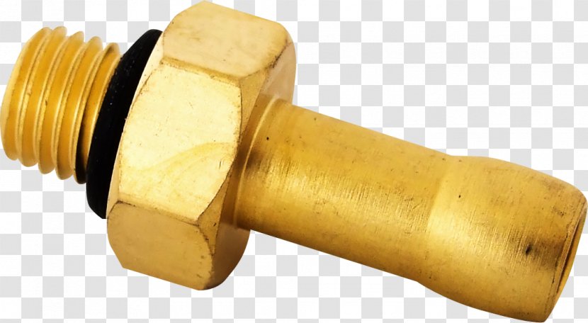 Screw Metal Brass Nut - Gold - Golden Screws Transparent PNG