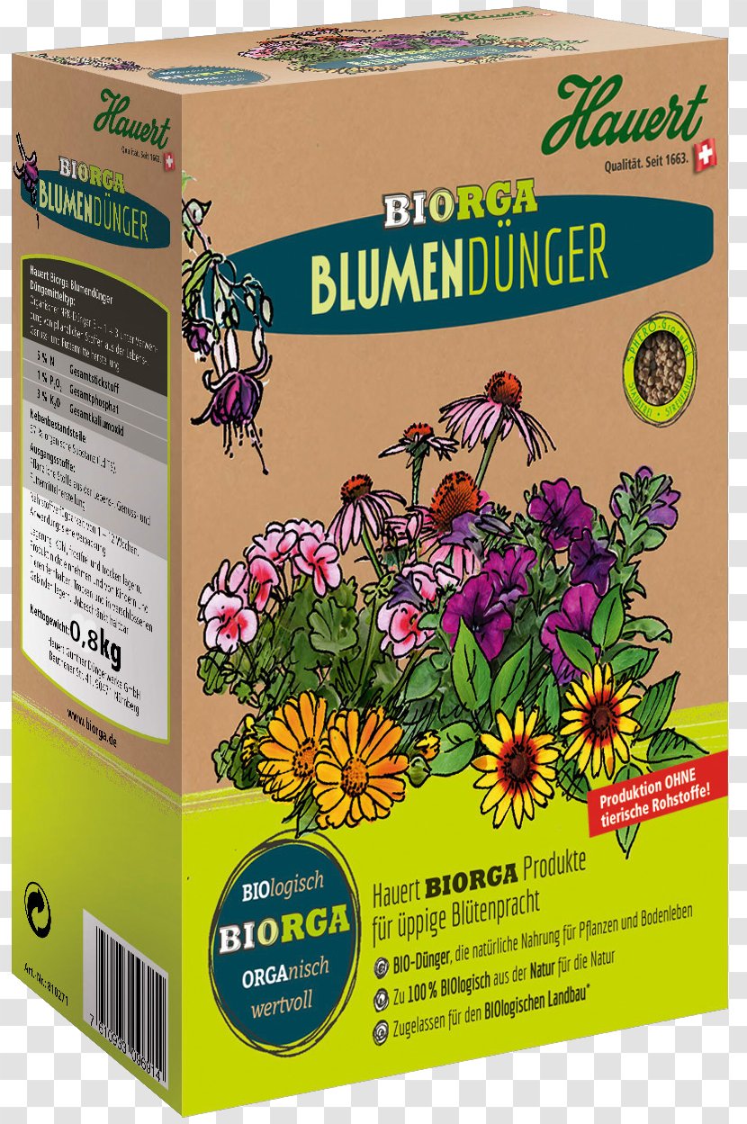 Fertilisers Hauert Organic Food Gardening Oscorna Dünger - Pfingstrose Transparent PNG