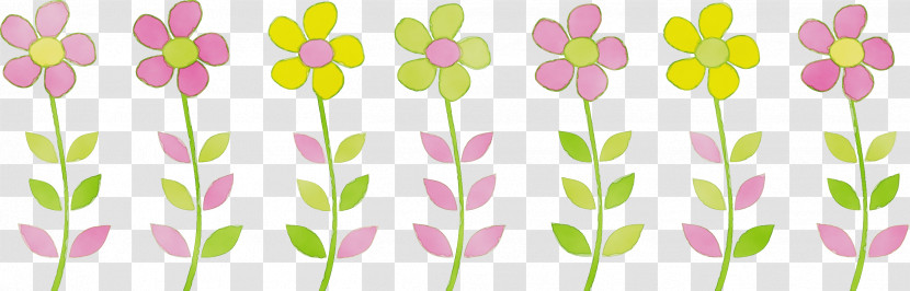 Pedicel Flower Pink Plant Petal Transparent PNG