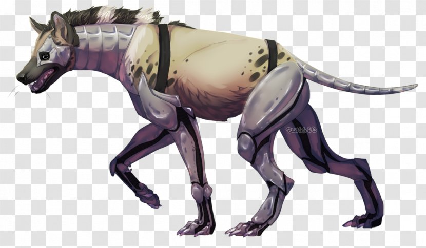 Slugg-O Work Of Art Mustang Canidae - Mythical Creature - Hyena Transparent PNG
