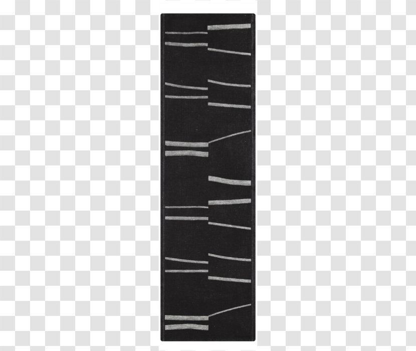 Rectangle Löpare Centimeter - Black M - Angle Transparent PNG