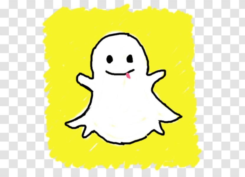 Drawing Snapchat - White Transparent PNG