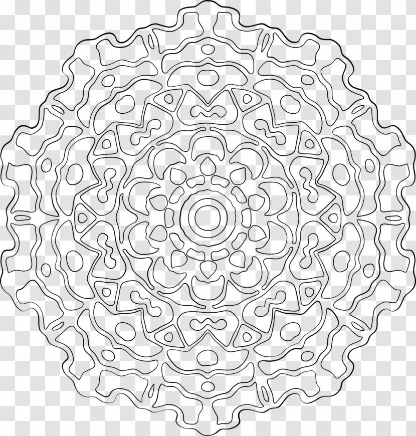 Mandala Celtic Knot Circle Coloring Book - Meditation Transparent PNG