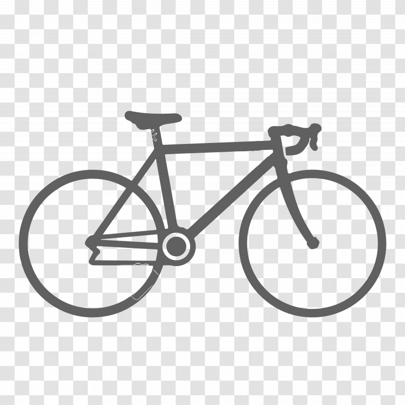Road Bicycle Cycling Racing Single-speed - Groupset Transparent PNG