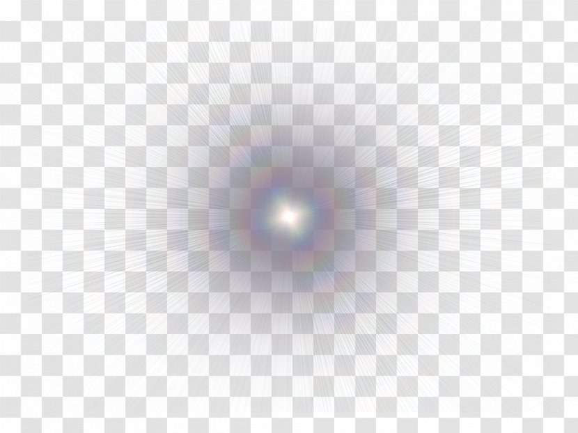 Circle Grey Pattern - Diverging Source Glare Glow Transparent PNG