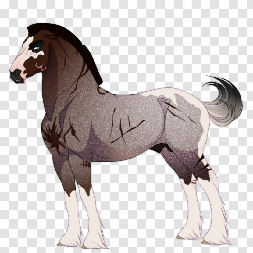 Mare Mustang Foal Mane Pony - Vertebrate Transparent PNG