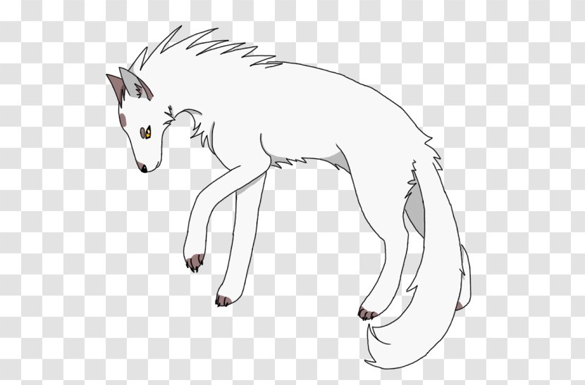 Canidae Line Art Drawing Dog White - Artwork Transparent PNG