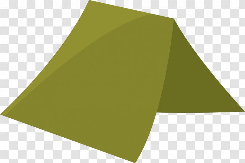 Line Triangle - Green Transparent PNG
