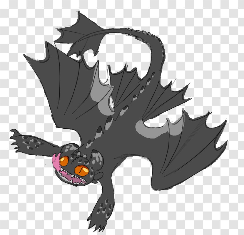 Drawing Toothless Dragon Character Transparent PNG