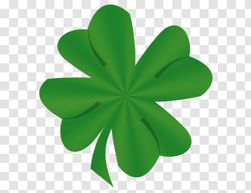 Ireland Shamrock Clover Clip Art - Petal Transparent PNG