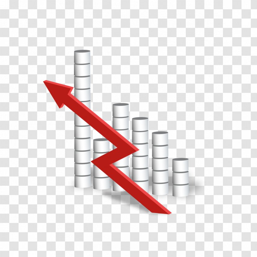 Arrow - Diagram - Red Up Transparent PNG