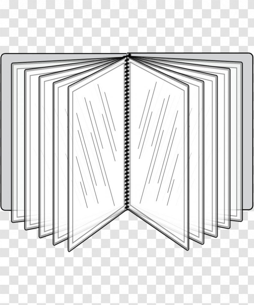 Paper Angle Spiral Coil Binding Notebook - Area Transparent PNG