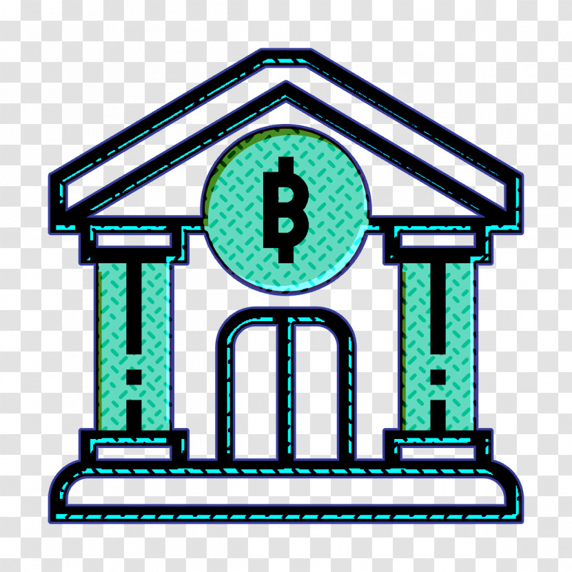 Blockchain Icon Bank Icon Transparent PNG