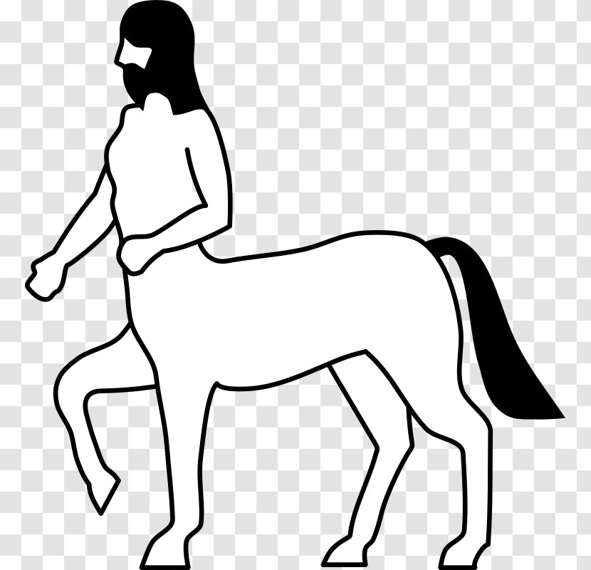 Centaur Drawing Greek Mythology Clip Art - Tree - Cartoon Text Box Transparent PNG