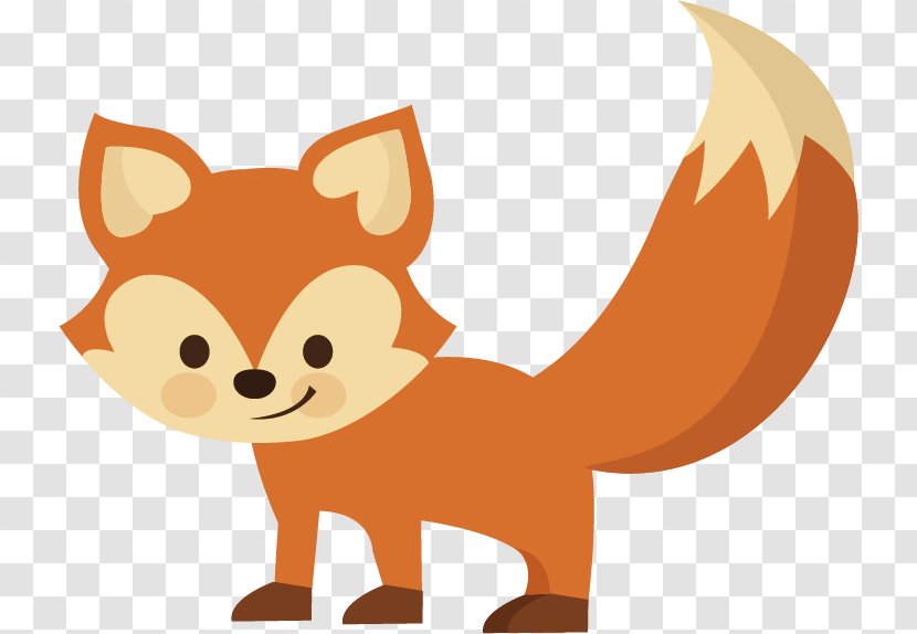 Fox Clip Art - Cute Little Transparent PNG