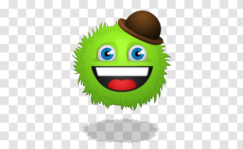 Monster Clip Art - Happiness - Green Smiley Glitch Transparent PNG