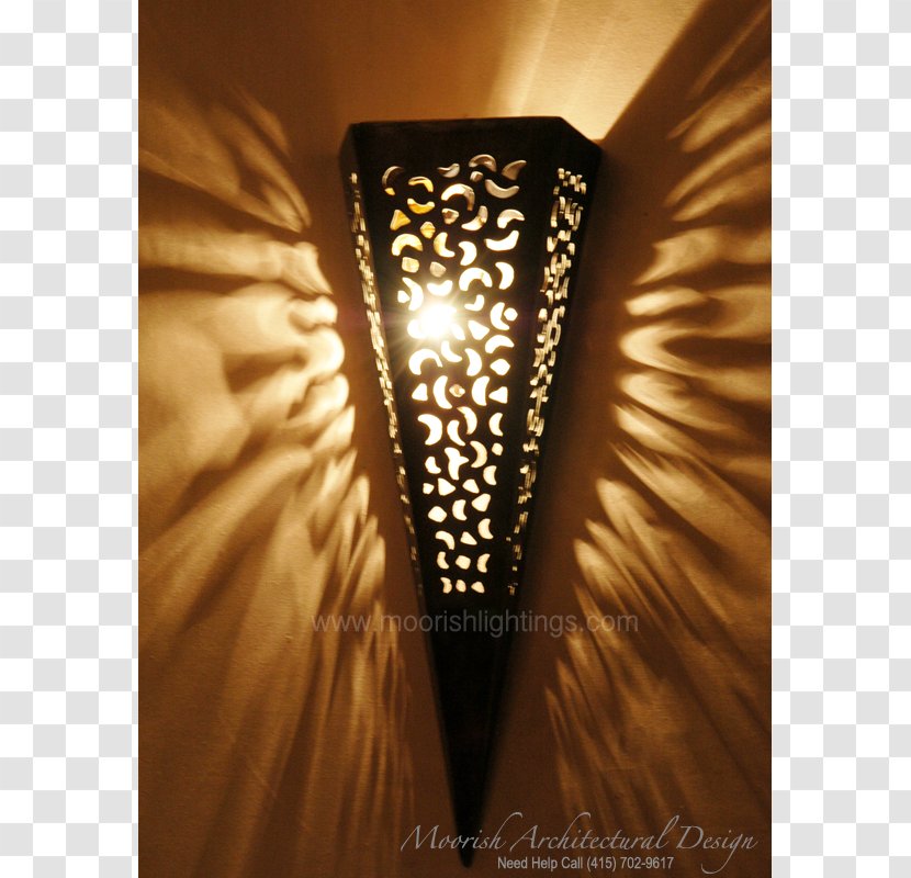 Light Fixture Sconce Lighting Moroccan Cuisine Transparent PNG