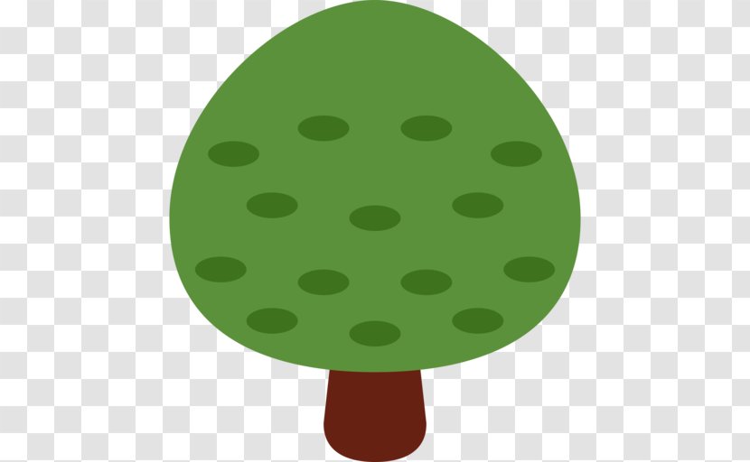 Emojipedia Deciduous Tree Sticker - Emoji Transparent PNG
