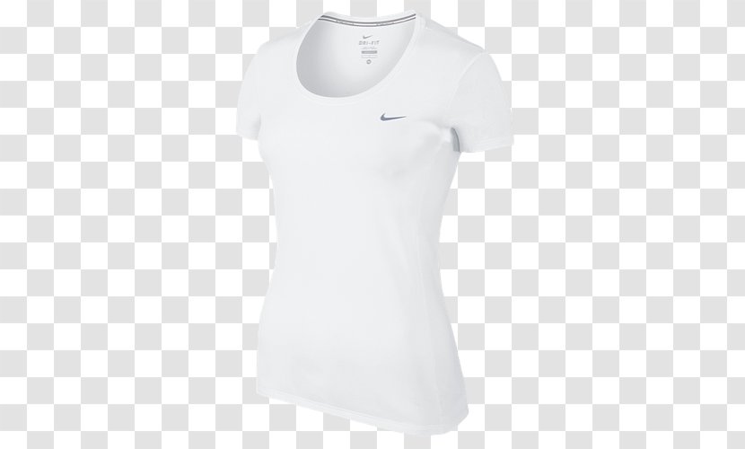 T-shirt Dri-FIT Sleeve Sportswear Nike - T Shirt - White Short Transparent PNG