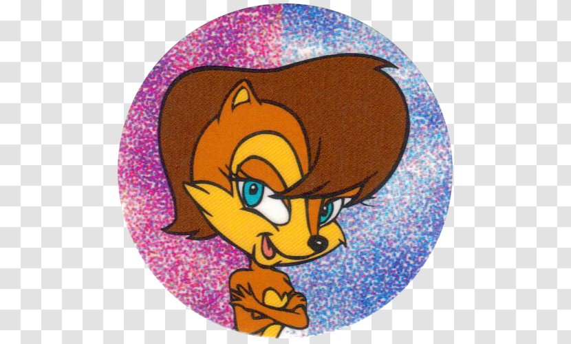 Princess Sally Acorn Sonic The Hedgehog Milk Caps Game Tick - Cartoon Transparent PNG