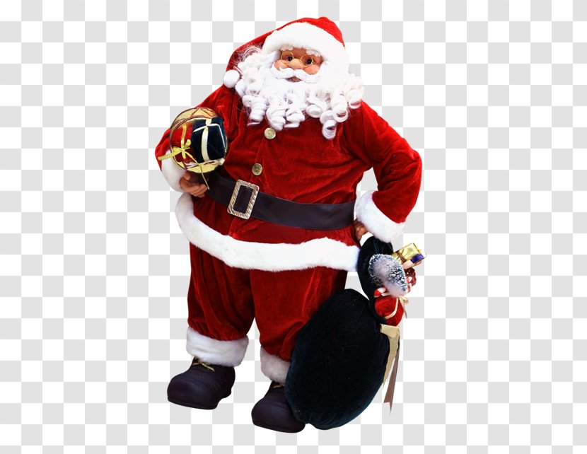 Santa Claus Christmas Red - Household Goods Transparent PNG