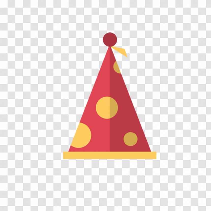 Party Hat Icon - Triangle - Dot Stick Figure Transparent PNG