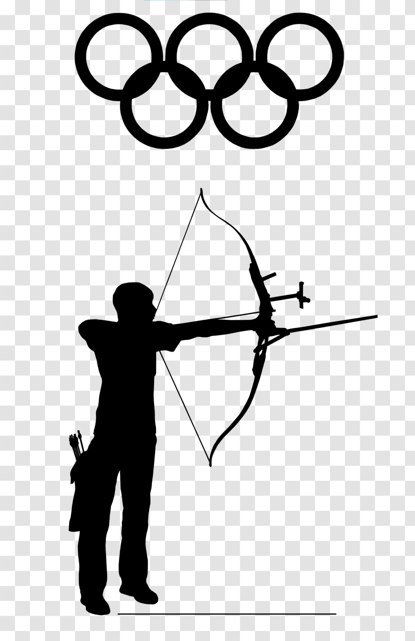 Olympic Games Archery Bow And Arrow Sports - Target - Modern Competitive Transparent PNG
