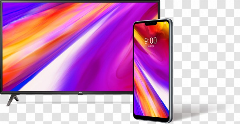 LG G7 ThinQ Canada Electronics 4K Resolution - Display Advertising - Five Wives Indian Man Transparent PNG