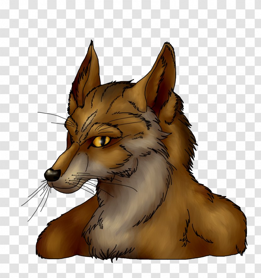 Red Fox Whiskers Snout - Head - Kit Transparent PNG