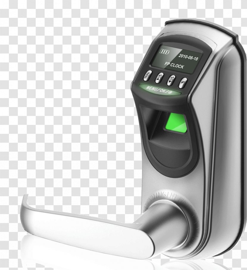 Electronic Lock Fingerprint Biometrics Door Transparent PNG