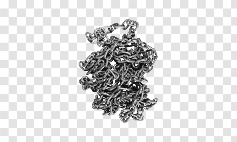 Chain Image File Formats Clip Art - Black And White - A Bunch Of Chains Transparent PNG
