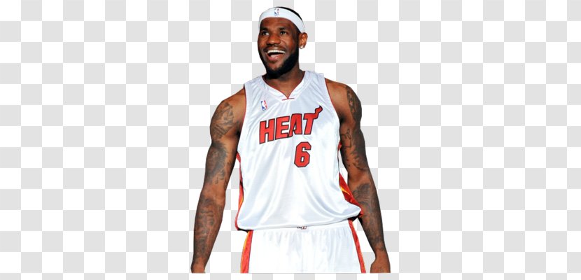 LeBron James Miami Heat Jersey - Tshirt - Lebron Transparent PNG
