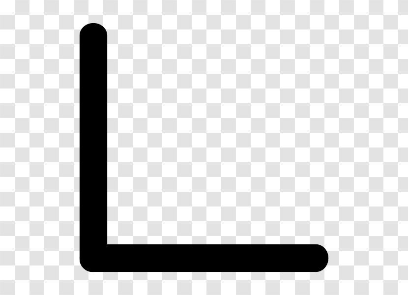 Letter Wikimedia Commons - Black And White - L Transparent PNG