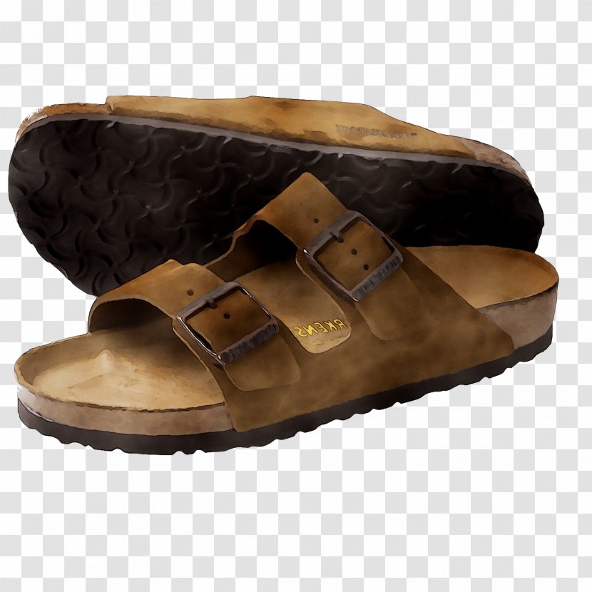 Slide Suede Shoe Sandal Walking Transparent PNG