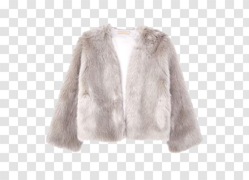 Fur Overcoat Mail Order Clothing Outerwear - Flower - Coat Transparent PNG