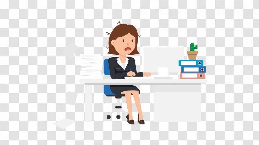 Clip Art Woman - Job Transparent PNG