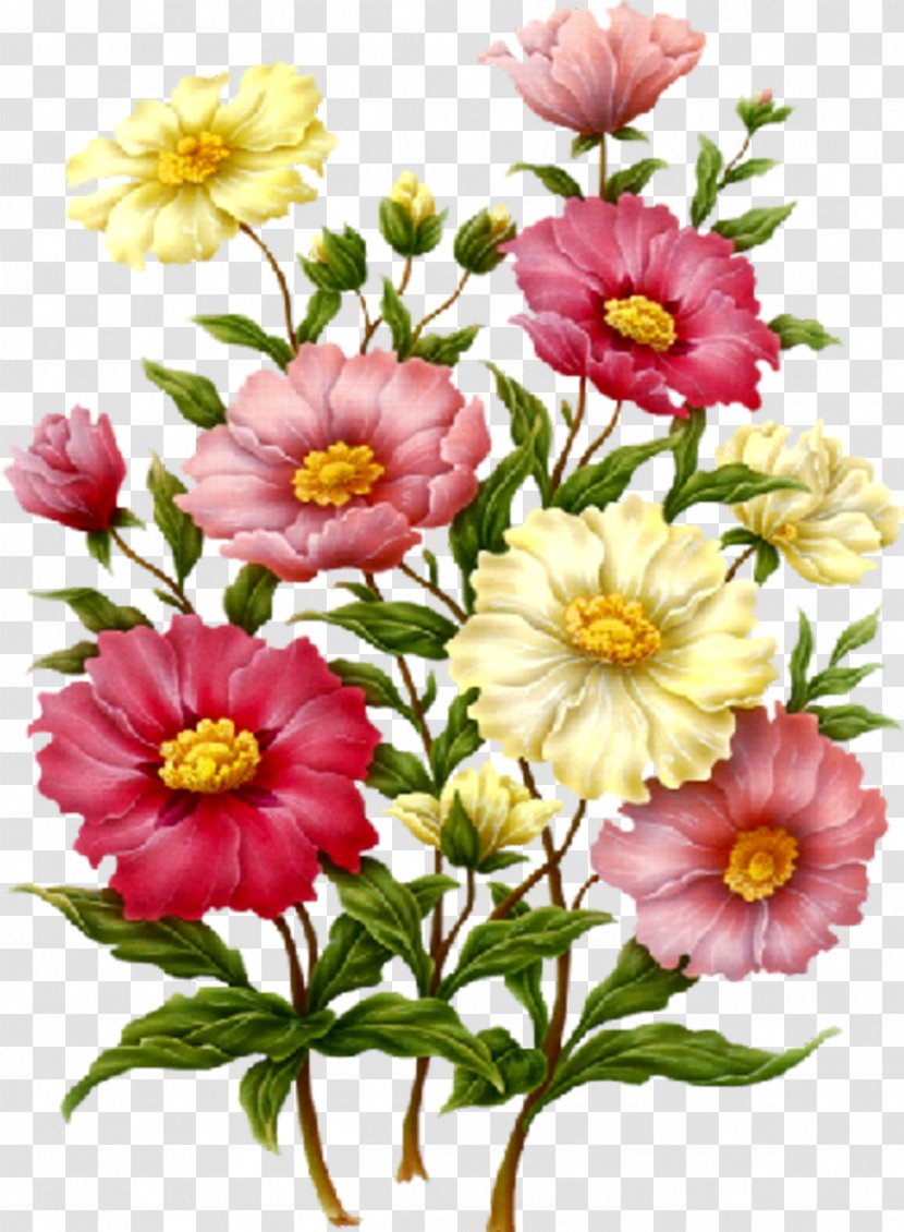 Bouquet Of Flowers Drawing - Artificial Flower - Wildflower Japanese Anemone Transparent PNG