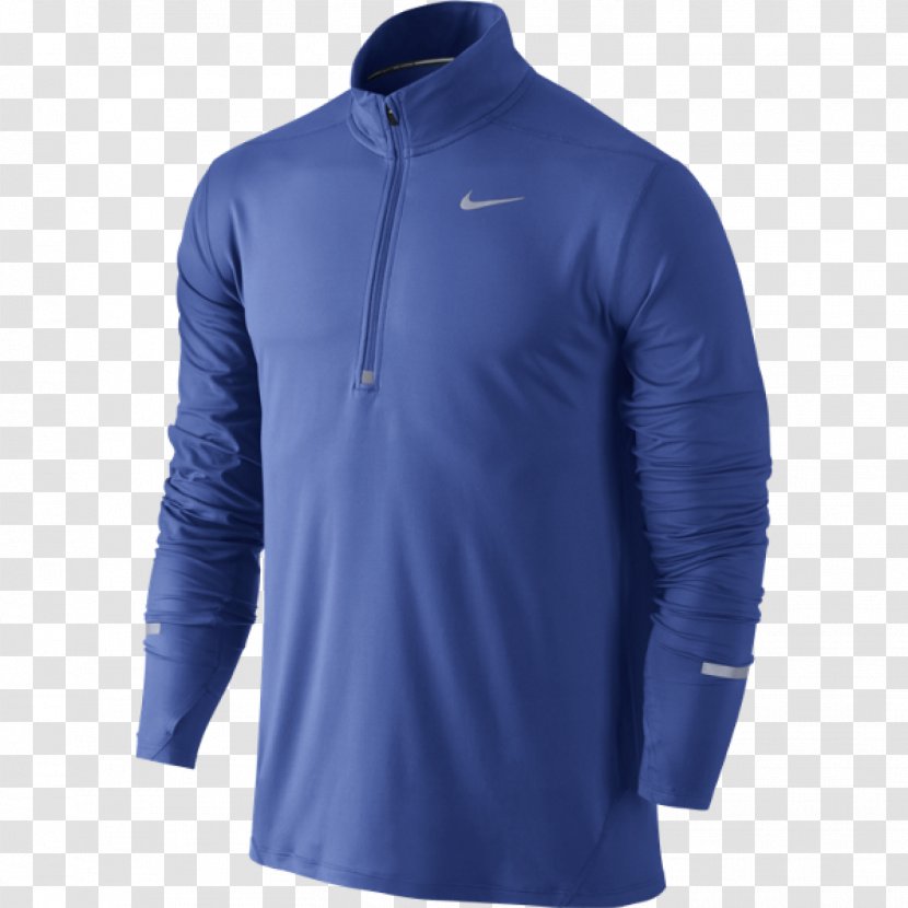 T-shirt Hoodie Nike Blue - Drifit Transparent PNG